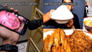 Orang Bangunin Sahur...