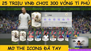 "Cò đất Bình Phước" chơi 300 vòng Tỉ phú mở thẻ săn Icons và cái kết