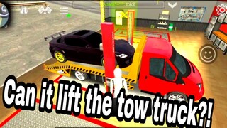 Can the tow truck get lifted?! & other funny moments! | Car Parking Multiplayer