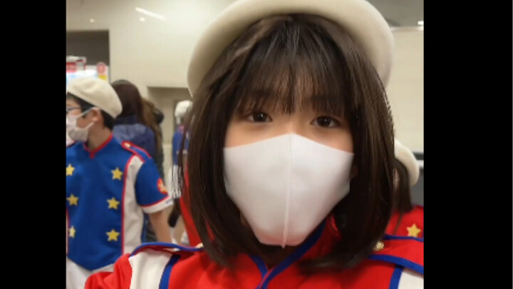 Japanese elementary school students' honor guard performance