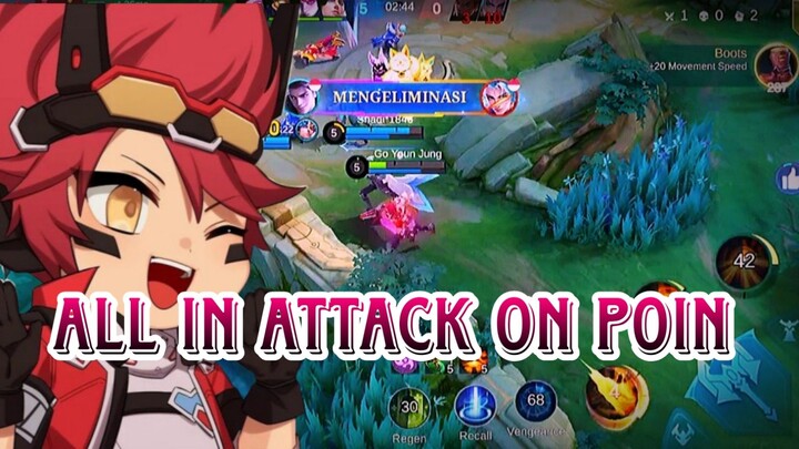 ALL IN ATTACK ON POIN