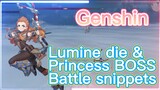 Lumine die & Princess BOSS Battle snippets