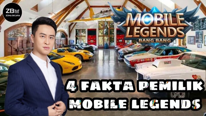PEMILIK MOBILE LEGENDS & 4 FAKTA MENARIK KEKAYAAN PEMILIK NYA