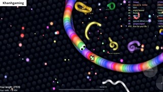 Slither.io A.I. 100,000+ Score Epic Slitherio Gameplay #89 5