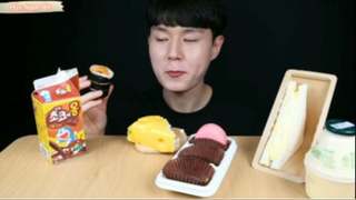 Các loại đồ ăn có trong cửa hàng tiện lợi phần 8 #mukbang