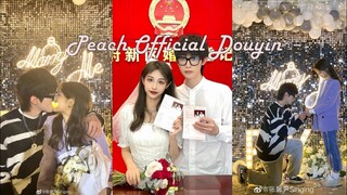 [抖音] Tra Vũ Hanh Cầu Hôn Trương Hinh Duẫn | By Peach Official Douyin
