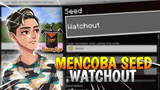 MENCOBA SEED "Watchout" DI MCPE !!! Gilaa isi seed si dewa BAPAK KAU SMP ini ! 😱