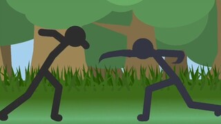 【火柴人原版】泽尔vs亚米，刺激互揍！拳拳到肉！