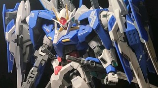 万代 MG 1/100 00 强化高达 00 RAISER/GUNDAM+国产WE00强化模组XN 00R改件素组分享