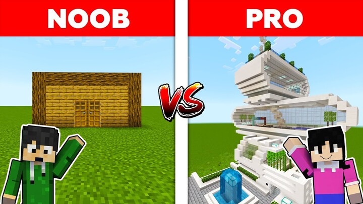 Minecraft NOOB vs HACKER: I Cheated with the AUTO BUILD MOD in a Building Challenge! @EsoniTV