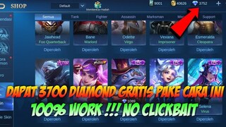 TERBUKTI !!! DAPAT 3700 DIAMOND GRATIS DI EVENT INI - 100% WORK | MOBILE LEGENDS BANG BANG