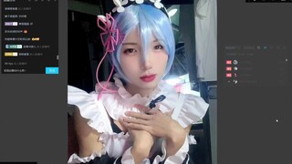 Straight man's Rem limited skin (Ahegao)