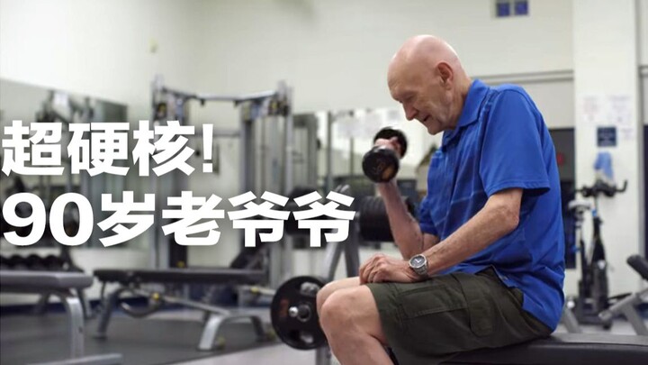 Ông cụ siêu hardcore: 90 tuổi vẫn tập tạ, nhảy cầu, đá bóng, trượt tuyết...