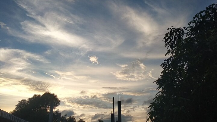#160 ท้องฟ้ายามเย็นสวยมากก .