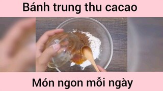 Bánh trung thu cacao
