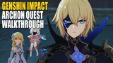 Genshin Impact: Chasm Archon Quest (PART 3) | Dainsleif & Boss Fights