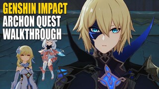 Genshin Impact: Chasm Archon Quest (PART 3) | Dainsleif & Boss Fights