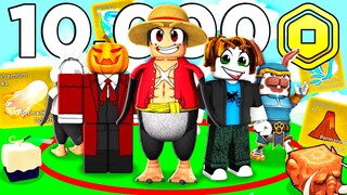 Last to leave the Circle, Gets $10,000 on Blox Fruits | Roblox
