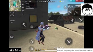 màn đấu súng hùng hồn rank huyền thoại FreeFire #89