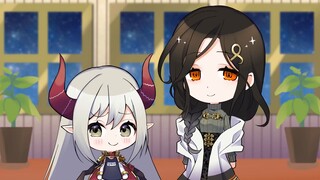 【ぷちさんじ】"Ayo◯◯~!!" Apa yang akan dilakukan ratu kecantikan ketika seorang gadis kecil manja memintany