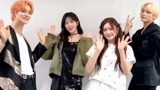 小学生总统集合！【IVE+TXT】新歌Baddie挑战！