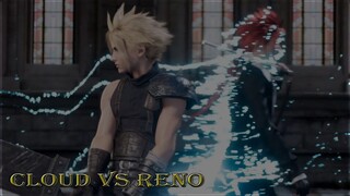 CLOUD VS RENO HIGHLIGHTS #finalfantasy7remake #finalfantasy #finalfantasyviiremake