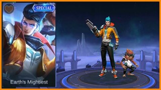 CLAUDE SPECIAL SKIN EARTH'S MIGHTIEST GAMEPLAY | CLAUDE MSC SKIN EFFECT