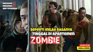 KETIKA APARTEMEN DI KOREA MENJADI TEMPAT TINGGAL PARA ZOMBIE | Alur Cerita Film Alive (2020)