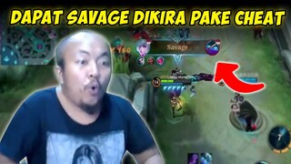 DAPAT SAVAGE DIKIRA PAKE CHEAT !?!