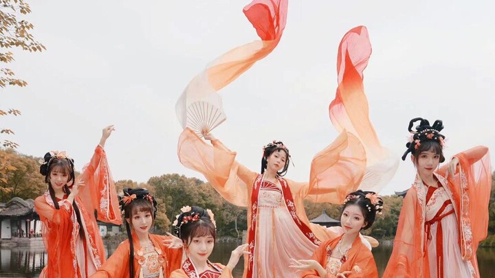 [Koi Tiao] Guofeng Dance Troupe's first submission ~ Beautiful silk fan original choreography ❀ Koi 