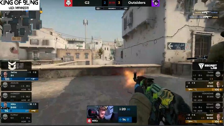 NiKo lên tiếng, ẵm ngay ACE với pha phản đam kinh điển #TongHopGame