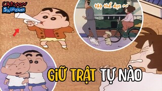 Đi thư viện & Luyện tập thi Marathon & Cuộc thi Marathon ở trường | Shin Cậu Bé Bút Chì