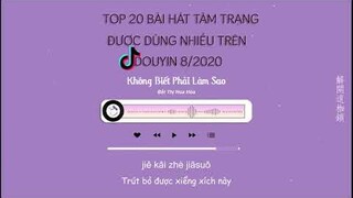 [Vietsub] Tổng Hợp 20 Bài Hát Tâm Trạng Cover Tiktok Trung ( Douyin) Tháng 8/2020