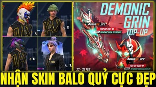 Free Fire - Sự Kiện Nhận Skin Balo Quỷ Famas Nâng Cấp Cực Ngầu, Hé Lộ Mặt Nạ Cực Tấu Hài Và Nón Mới