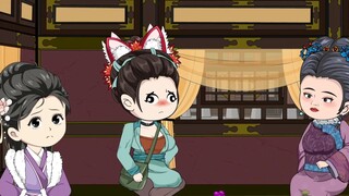 楚呆呆第一次进宫被围观