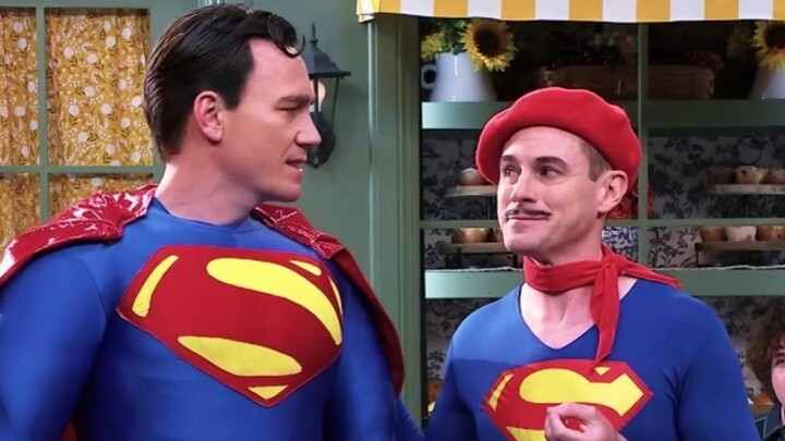 When American Superman Meets French Superman