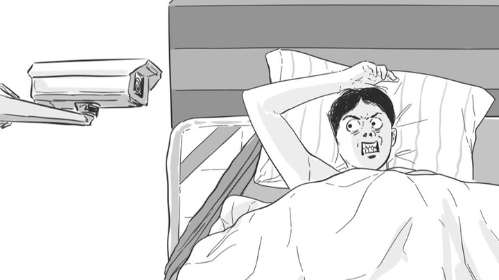 A camera was installed on my bed???
