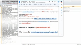 [$35] Amy Crane – Ads Manager School