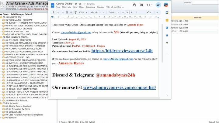 [$35] Amy Crane – Ads Manager School