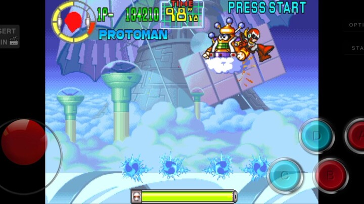Protoman vs Cloudman