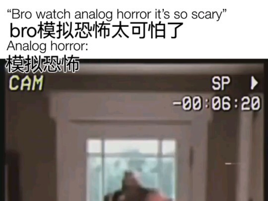 Simulated horror is like: