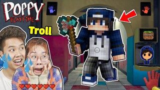 bqThanh Minecraft Được Mở Khóa Trong POPPY PLAYTIME Rồi Trở Thành Quái Vật Troll Ốc ???