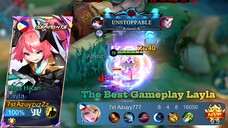 Tips & Trick Using Layla | The Best Gameplay Layla, Best Build and Emblem Layla 👌