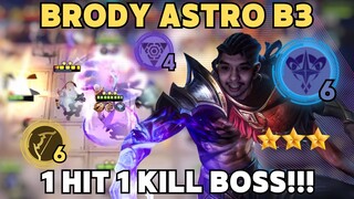 HYPER BRODY B3 ASTRO ! 1X HIT PASTI MATI !!