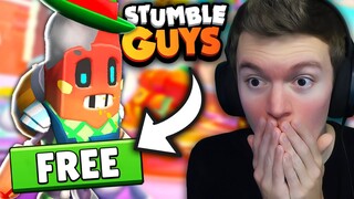 UNLOCKING CRAZIEST *FREE SKIN* IN STUMBLE GUYS!