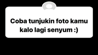 jika anya sedang senyum