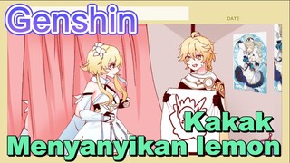 Kakak Menyanyikan lemon