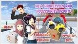 New Update! New Hairstyles, Hijab and Head accessories added | Original Version ❤️ Sakura School Sim