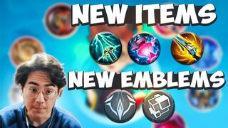 NEW EMBLEMS, NEW ITEMS AND MANY CHANGES, RIGHT BEFORE MSC! WILL META CHANGE? | New Patch Review