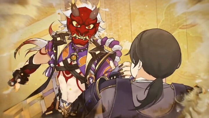 FANDUB ARATAKI ITTO GENSHIN IMPACTBAHASA INDONESIA